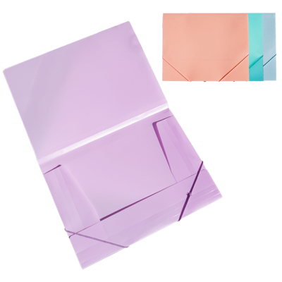 Mapa PVC Pastelata cu Elastic